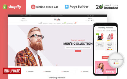 Style Fashion Store Shopify Theme