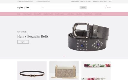 Styles4You - Belts & Wallets Shop OpenCart Template