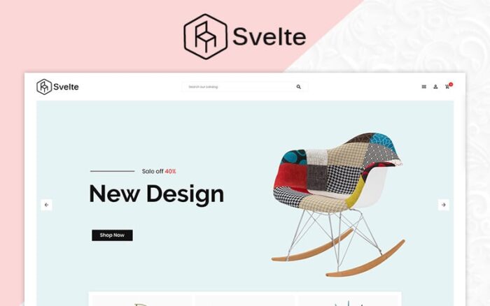 Svelte Furniture Store OpenCart Template