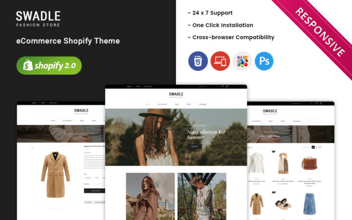 Swadle - The Fashion Responsive Shopify Theme