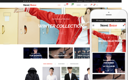 Sweet House - Modern Fashion Theme WooCommerce Theme