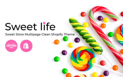 Sweet Life - Sweet Store Multipage Clean Shopify Theme