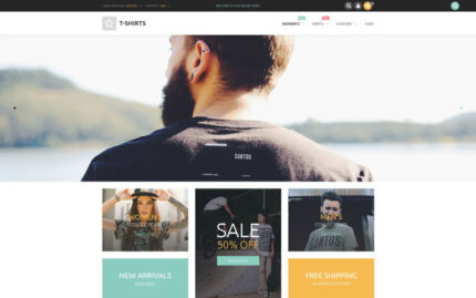 T-Shirts PrestaShop Theme