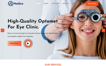 Tameo Medical and Dentist WordPress Theme