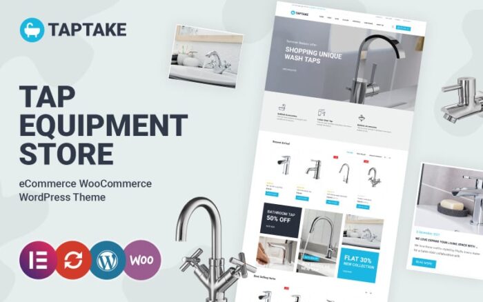 TapTake - Bathroom and Sanitary WooCommerce Theme