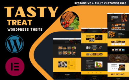 Tasty Treat - A Deliciously Modern Restaurant WordPress Theme