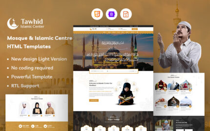 Tawhid – Mosque & Islamic Centre Website Template