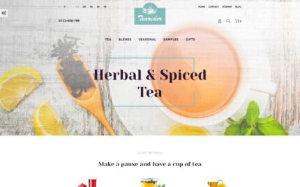 Tearider - Herbal & Spiced Tea Responsive PrestaShop Theme