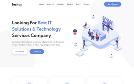 Techex - IT Solutions and Technology Website Template