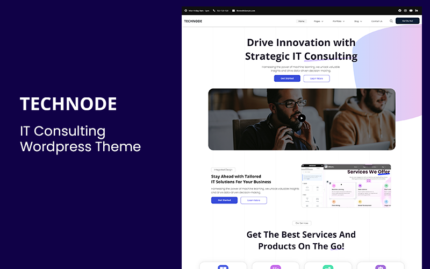 Technode - IT Solutions Wordpress Theme WordPress Theme