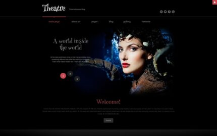 Theater Performance Joomla Template