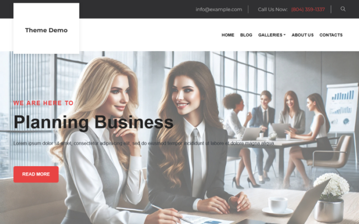 TishBusiness6 - Business WordPress Theme