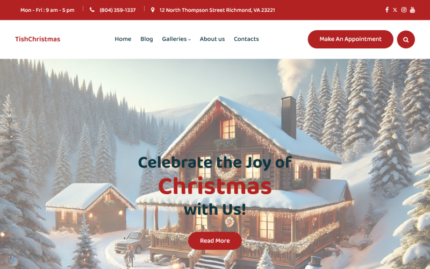 TishChristmas - Christmas WordPress Theme