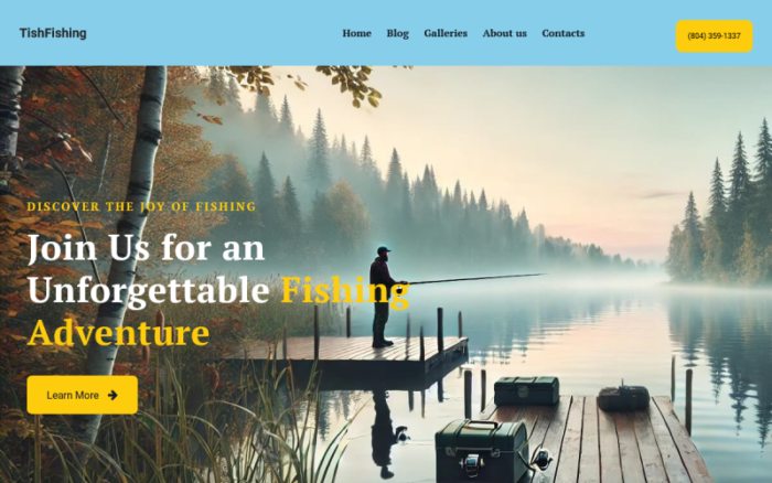 TishFishing - Fishing WordPress Theme