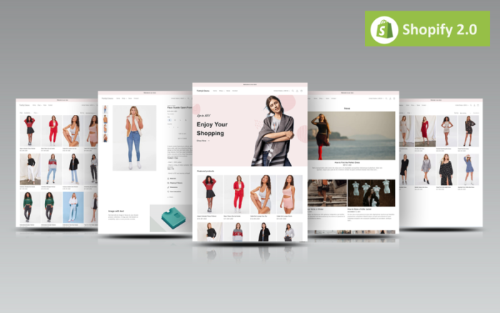 Tishfy2 - Women's Fashion Shopify 2.0 Theme Shopify Theme