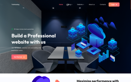 TishHosting - Hosting WordPress Theme