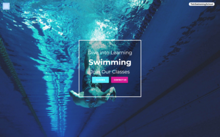 TishSwimmingSchool - Swimming School WordPress Theme