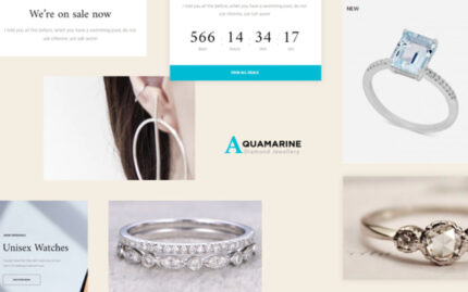 TM Aquamarine - Jewelry Store PrestaShop Theme