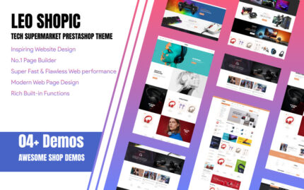 TM Shopic - Technology Supermarket Prestashop Theme PrestaShop Theme