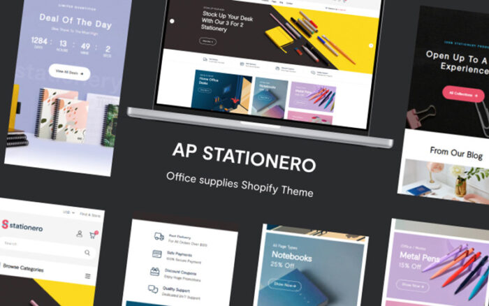 TM Stationero - Ofice Supplies Shopify Theme