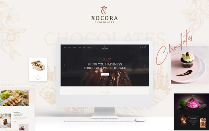 TM Xocora - Sweet chocolate shop Prestashop Theme PrestaShop Theme