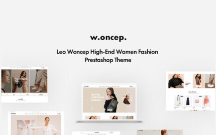 TMWoncep High-End Women Fashion Prestashop Theme PrestaShop Theme