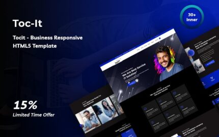 Tocit - Business Responsive HTML5 Website Template