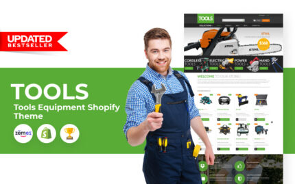 TOOLS - Tools & Equipment Clean Shopify Theme