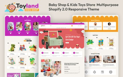 Toyland - Baby Shop & Kids Toys Store Multipurpose Shopify 2.0 Responsive Theme Shopify Theme