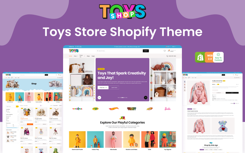 Toys Shop - Online Toys Store Shopify Theme