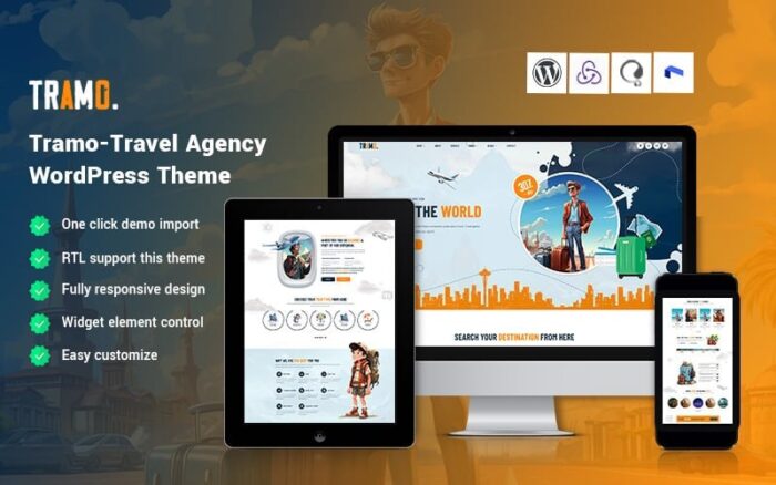 Tramo - Travel Agency WordPress Theme