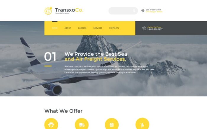 TransxoCo. Website Template