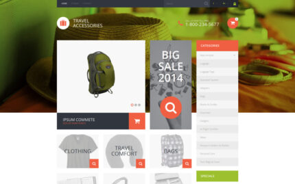 Travel Essentials PrestaShop Theme