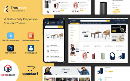 Tresmart - Shopping Mall OpenCart Template