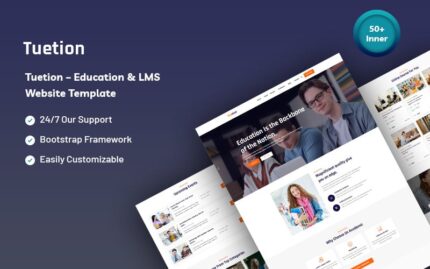 Tuetion – Education & LMS Website Template