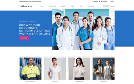 Uniform Area - Multipage Clean Shopify Theme