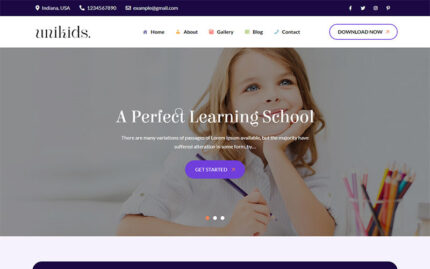 UniKids Pro - Unique and Modern Kids WordPress Theme