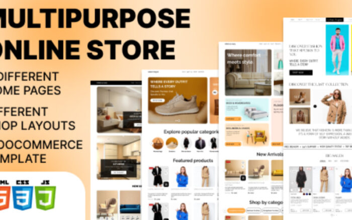 Urban Vogue - Multipurpose Online Store Website Template