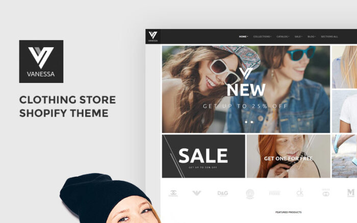 Vanessa - Clothing Store Shopify Theme