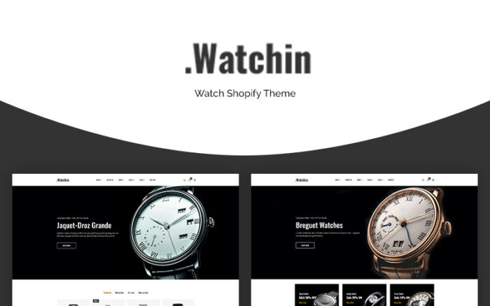 Watchin - Watch eCommerce Shopify Theme