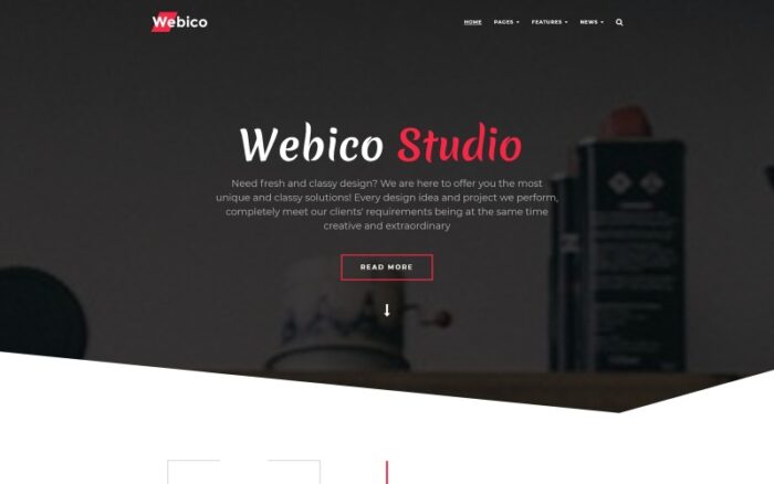 Webico - Web Design WordPress Elementor Theme WordPress Theme