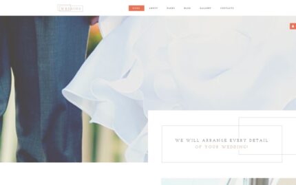 Wedding AG Joomla Template