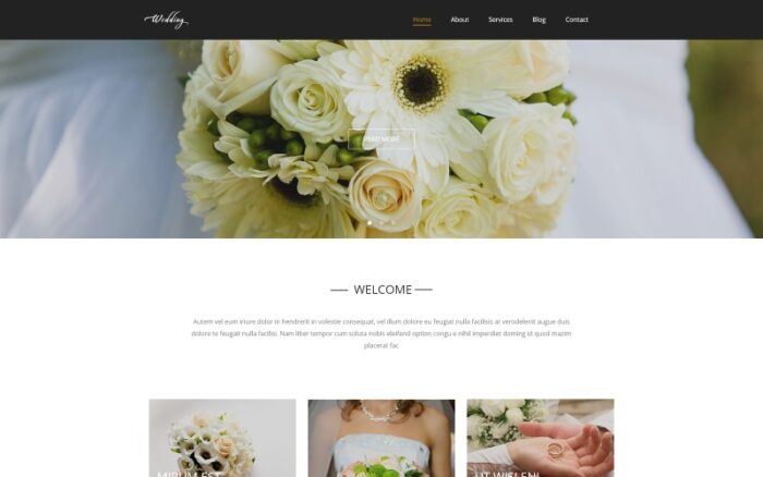 Wedding - Wedding Salon Multipurpose Modern WordPress Elementor Theme WordPress Theme