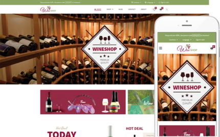 Wine Shop - Wine, Winery and Vineyard Theme WooCommerce Theme