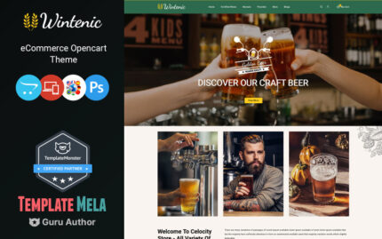 Wintenic - Wine and Drink Shop OpenCart Template