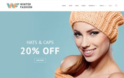 Winter Fashion - Fashionable Winter Wear PrestaShop Theme