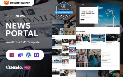 Worldnews - News Portal And Magazine Portal WordPress Elementor Theme WordPress Theme