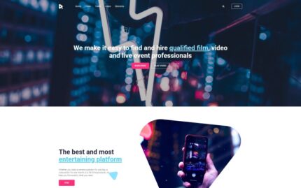 YouMovie - Videography WordPress Elementor Theme WordPress Theme