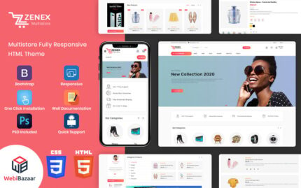 Zenex - HTML5 eCommerce Website Template