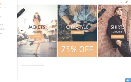 Zizi OpenCart Template